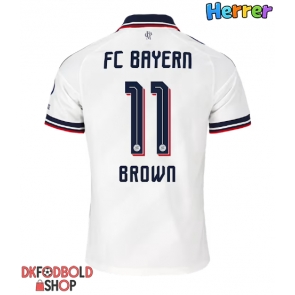 Bayern Munich Nathaniel Brown #11 Udebanetrøje 2026-27 Kort ærmer Bayern Munich Nathaniel Brown #11 Udebanetrøje 2026-27 Kort ærmer